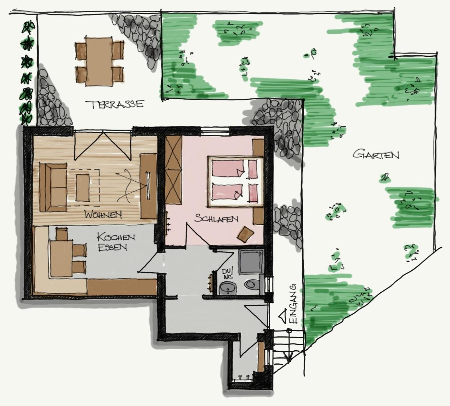 Appartamento Haus Prieth Nauders Esterno foto